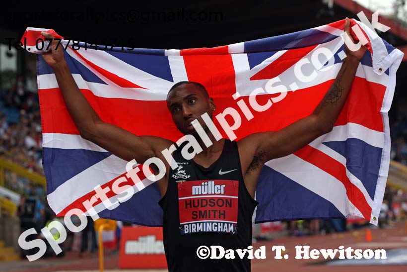 Mens 400 metres, Muller British Championships, Alexander Stadium, Birmingham. Photo: David T. Hewitson/Sports for All Pics